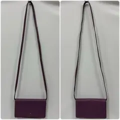 COACH ショルダーウォレット パープル
