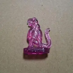 食玩　コリス　フエラムネ　おまけ　おもちゃばこ　台座怪獣　クリアラメ紫　F