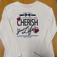 メゾピアノ　長袖Tシャツ　　女の子　160㌢
