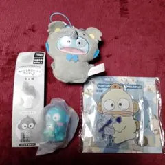 ハンギョドン　グッズ　セット　ガチャフィギュア　アクスタ　ぬいぐるみストライプ