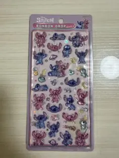 【正規品】スティッチ&エンジェル　ボンボンドロップシール