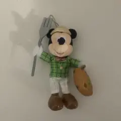 ミッキー　フード&ワインフェスティバル　ぬいぐるみバッジ