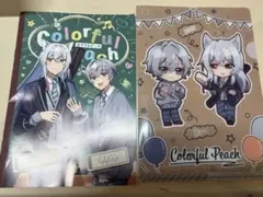 からぴち カラフルピーチ どぬく ひろ ファミマコラボ ノート クリアファイル