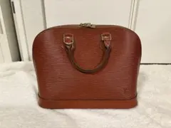 【美品・正規品】ルイヴィトン エピ ハンドバッグ アルマ ブラウン