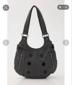 LAGUA GEM COTTON EYELET BOSTON バッグ 紐なし - メルカリ