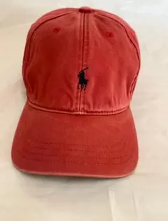 POLO Ralph Lauren キャップ 赤 紺ポニー