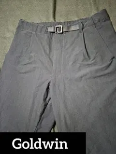 goldwin ゴールドウィン ワンタックテーパードパンツ ネイビー サイズ2