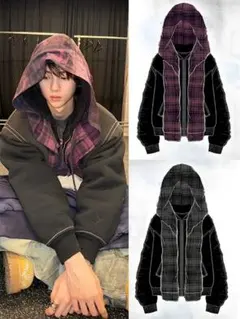 TWICEモモ着用Supreme Crochet Edge Hooded M - メルカリ