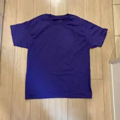 Champion パープル Tシャツ Lサイズ 単丈