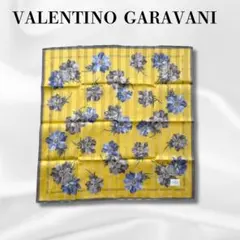 未使用VALENTINO ハンカチ イエロー 花柄 バレンティノのサムネイル