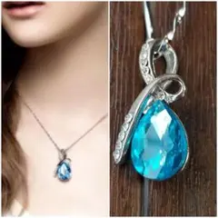 ネックレス　アクセサリー　チェーン　ドロップ　プレゼント　レディース　小物