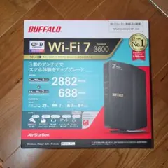 BUFFALO Wi-Fi 7 無線LANルーター WSR6500BE6P-BK - メルカリ