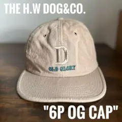 THE H.W DOG&CO. 6P OG CAP beige
