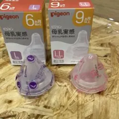 Pigeon 母乳実感 LLサイズ 哺乳瓶用乳首