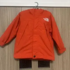 【試着のみ】THE NORTH FACESCOOPJACKET 90cmオレンジのサムネイル