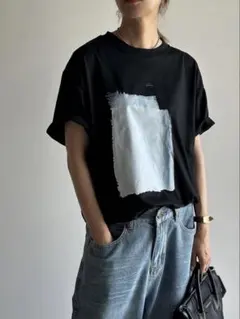 アリュール/ローラーペインティングＴシャツ