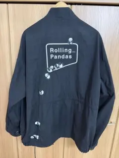 graniph ローリングパンダズブラックジャケット Lサイズ