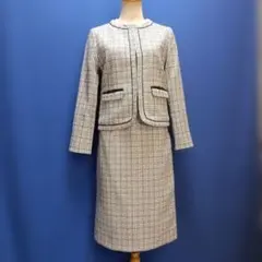 GLACIA ツイードジャケットとスカートのセットアップ Sサイズ