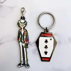 ツイステ トレイ アイコンメタルキーホルダー ラバーチャーム