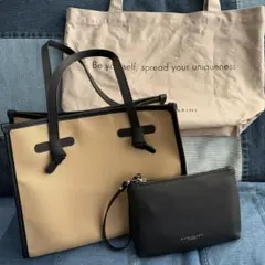 GIANNI CHIARINI トートバッグとポーチセット
