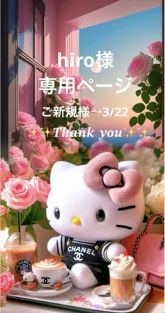 ✨️hiro様専用ページ✨️