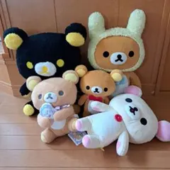 一番くじ リラックマ ポップコーン ぬいぐるみ 3体セット - メルカリ