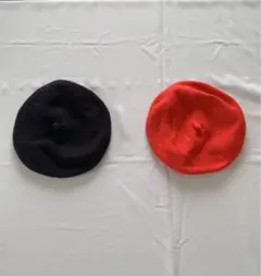 ベレー帽 2点セット