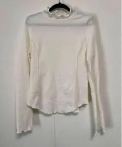 522エイミーイストワールホワイトFハイ ネックトップス eimyistoire