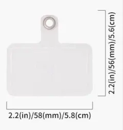 Sinjimoru（シンジモル）　スマホショルダーストラップ用タグホルダーのみ