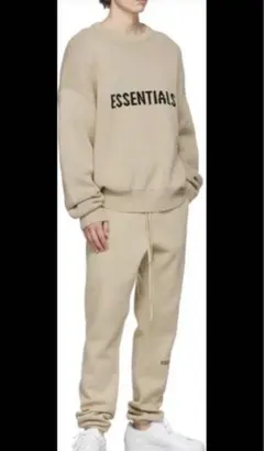 essentialsエッセンシャルズfearofgod オーバーサイズニット
