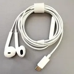 【美品】アップル純正 EarPods USB-C イヤフォン イヤホン 有線