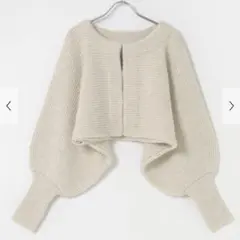 クロップドドルマンカーディガン