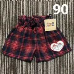 ドキンちゃん　キュロット　短パン　90 アンパンマン　コキンちゃん