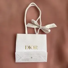 Dior ディオール ショップ袋 小型 ホワイト