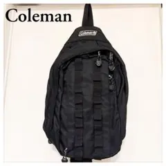Coleman ブラック　ワンショルダー　男女兼用　普段使　アウトドア　多機能