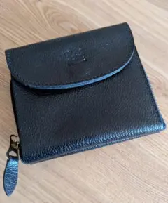IL BISONTE　 2つ折りジップポケットレザーウォレットWAY