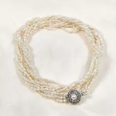 【テリ最強】本真珠 真珠 パール ケシパール パールネックレス 極美品のサムネイル