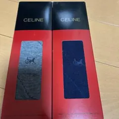 CELINE セリーヌ メンズ ソックス 2足セット