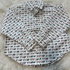 I ❤️ AP 長袖シャツ ホワイト