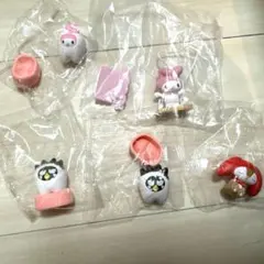 サンリオ バツ丸 マイメロディ リトルフォレストフェロォ セット ガチャ