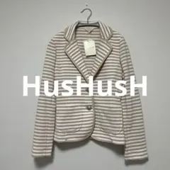 新品 HusHusH ボーダージャケット