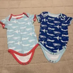 Cath Kidson 半袖ロンパース 2枚セット