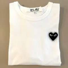 コムデギャルソン　ラインストーンTシャツ　【Sサイズ】　ホワイト
