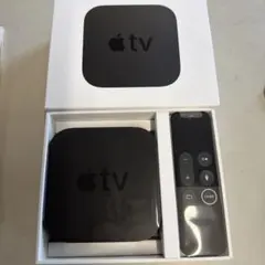 Apple TV 4K ブラック リモコン付き MQD22J/A A1842 - メルカリ