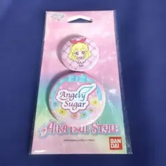 アイカツ！　星宮いちご　ブランドデザイン缶バッジ