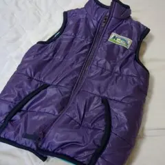 3can4on　キッズ　男の子　ダウンジャケット　紫/パープル　120
