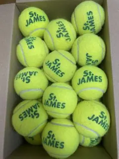 訳あり中古　硬式テニス　テニスボール　セントジェームズ　24球（11-a）