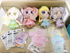 映画ひみつのアイプリ　でふぉめぬいぐるみマスコット　アクリルスタンド　おまけ付き