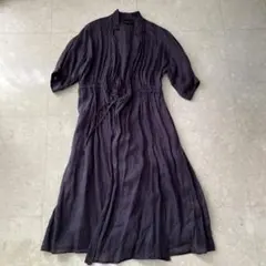 ノートエシロンス　note et silence ラミーカシュクールワンピース