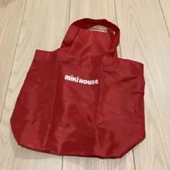 ミキハウス 赤 エコバッグ